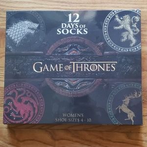Game of Thrones 12 Days of Socks collection